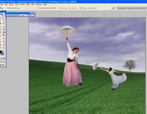 Creation of Mary Poppins Test Flight: Step 2